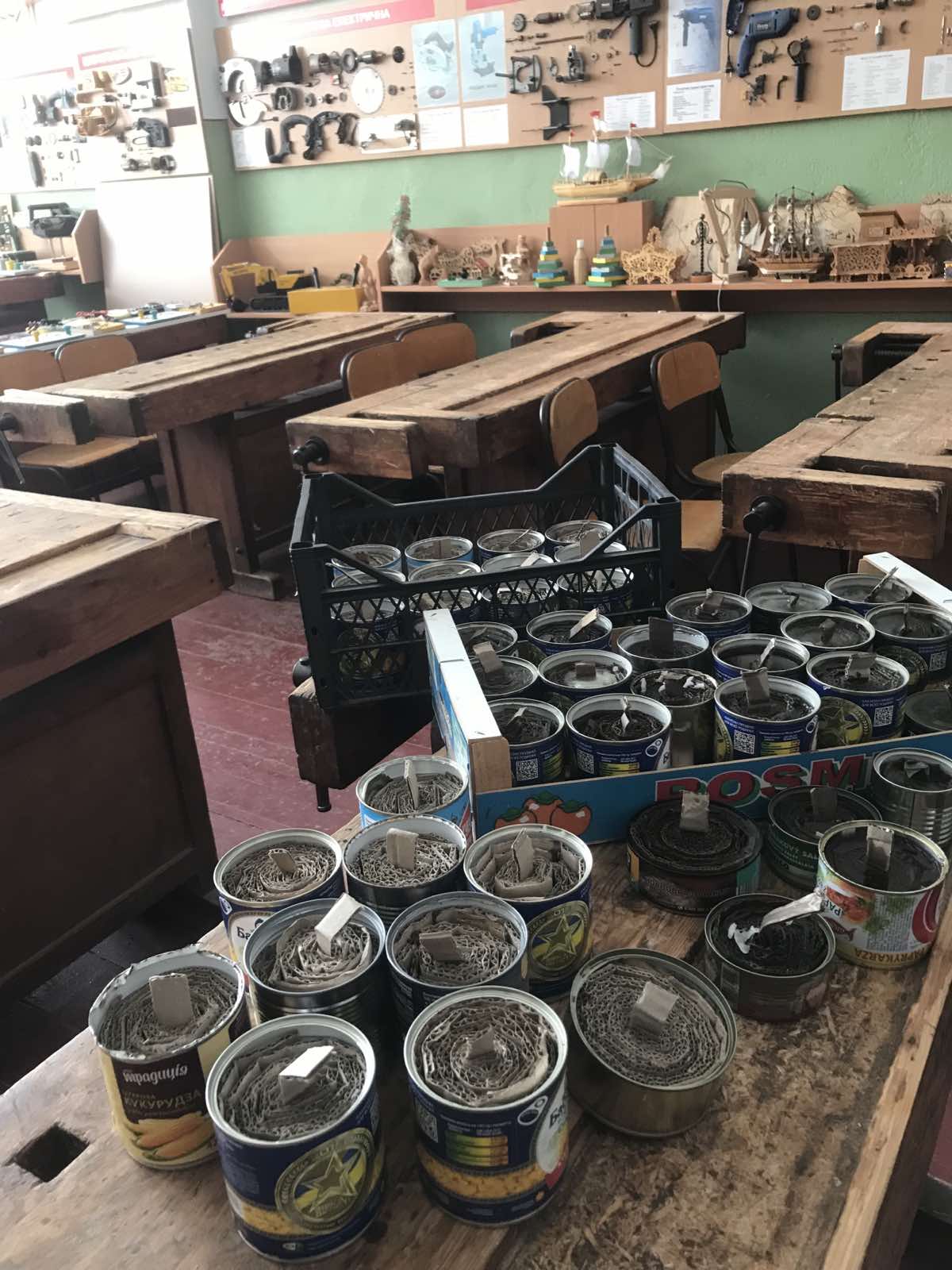Підготовка свічок до траспортування